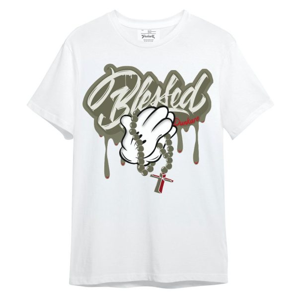 Low OG Medium Olive 1s Shirt, God Blessed Drip Unisex Shirt Matching Jordan Shirt Jezsport.com