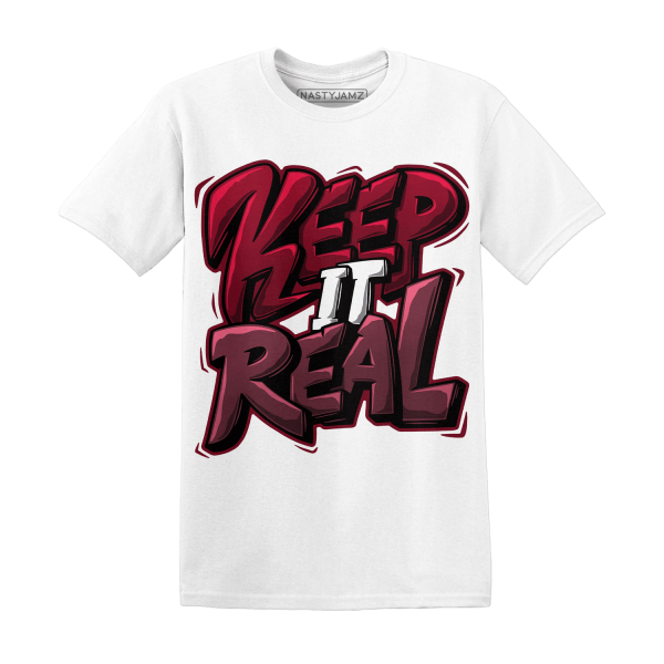 High White Team Red 1s T Shirt Keep Real Jezsport.com