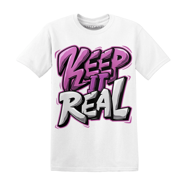 GS Hyper Violet 4s T Shirt Keep Real Jezsport.com