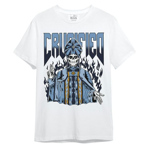 High OG First In Flight 1s Shirt Crucified Skeleton Unisex Shirt Matching Jordan Shirt Jezsport.com