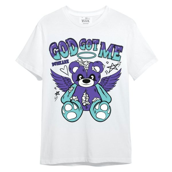 Low Hornets 1s Shirt - Gods Guides Me Bear Unisex Shirt Matching Jordan Shirt Jezsport.com