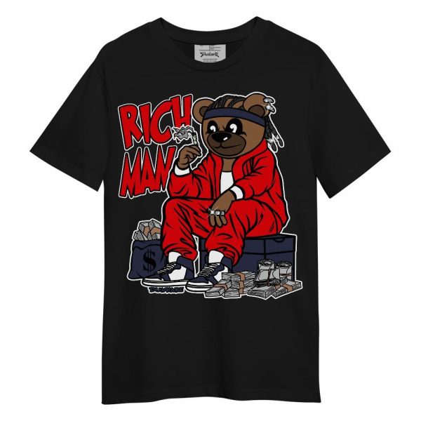 Low OG Howard Bison 1s Shirt - Rich Man Bear Unisex Shirt Matching Jordan Shirt Jezsport.com