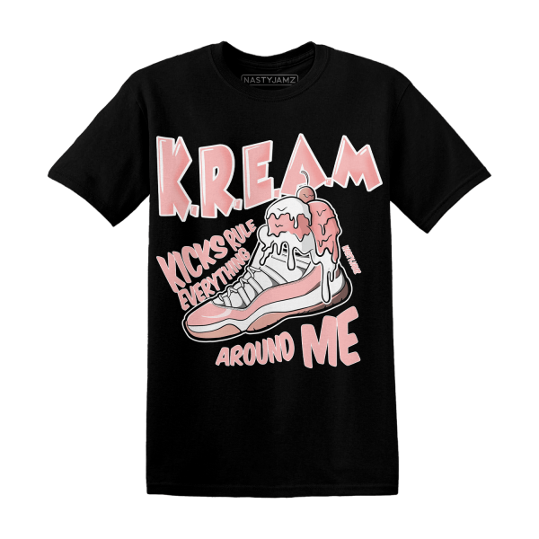 Low Legend Pink 11s T Shirt Match Kream Sneaker Jezsport.com