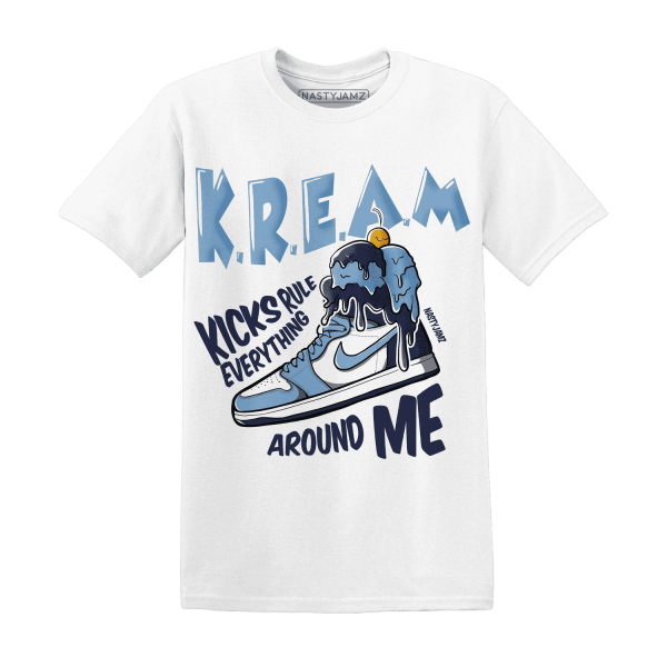 First In Flight 1s T Shirt Match Kream Sneaker Jezsport.com