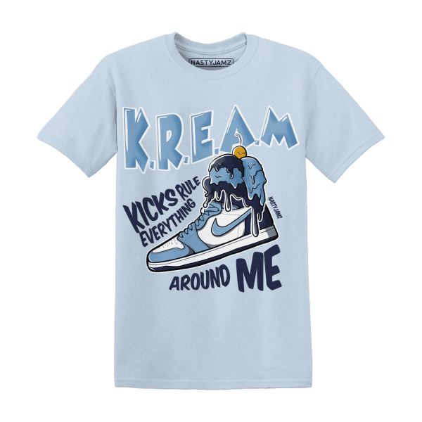 First In Flight 1s T Shirt Match Kream Sneaker Jezsport.com