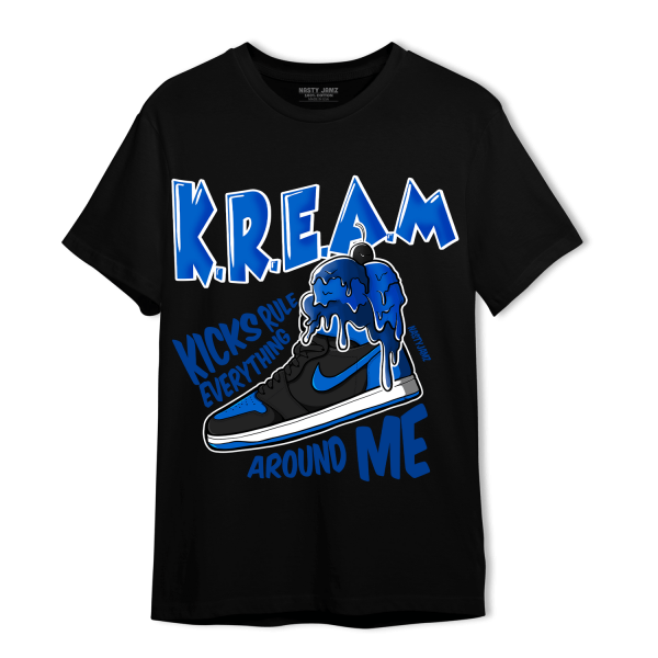 Royal Reimagined 1s T Shirt Match Kream Sneaker Jezsport.com