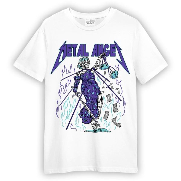 Low Hornets 1s Shirt - Metal Angel Skeleton Shirt Unisex Matching Jordan Shirt Jezsport.com