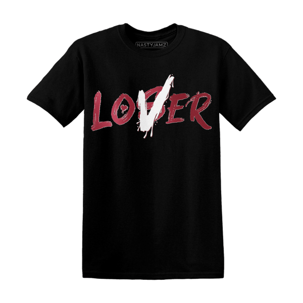 High 85 Metallic Burgundy 1s T Shirt Match Loser Lover Jezsport.com