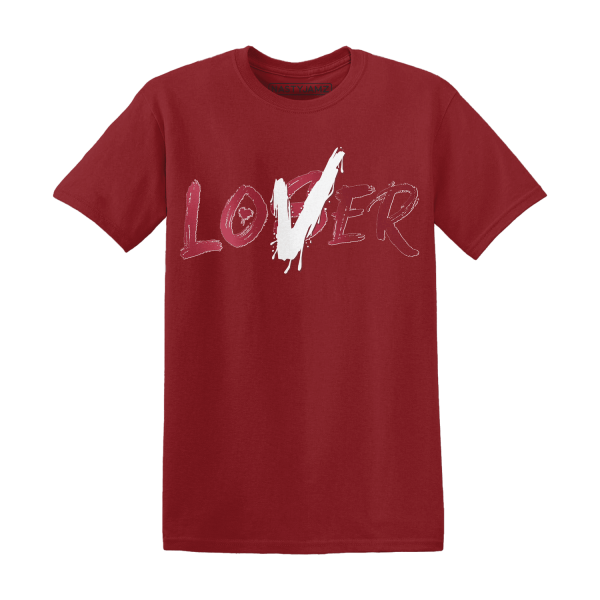 High 85 Metallic Burgundy 1s T Shirt Match Loser Lover Jezsport.com