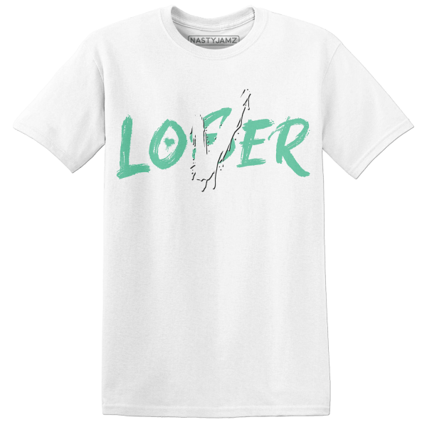 High OG Green Glow 1s T Shirt Match Loser Lover Jezsport.com