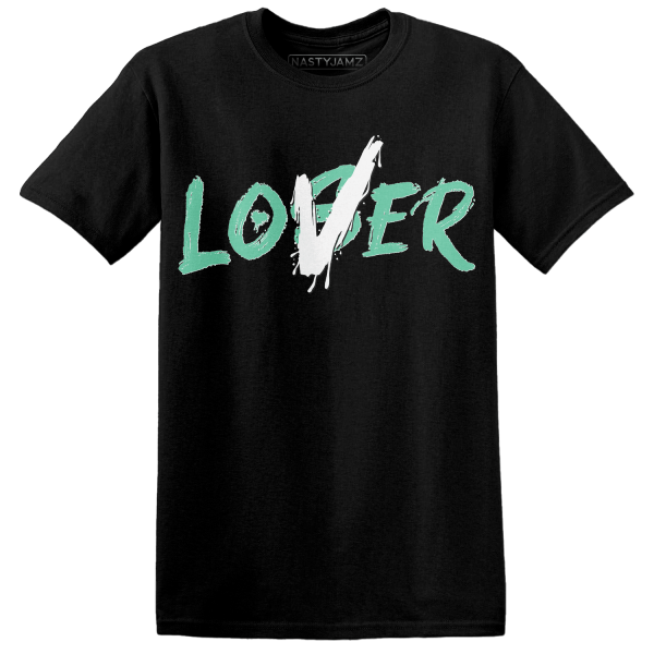 High OG Green Glow 1s T Shirt Match Loser Lover Jezsport.com