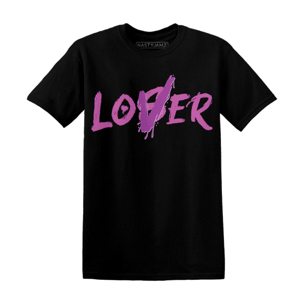 GS Hyper Violet 4s T Shirt Match Loser Lover Jezsport.com