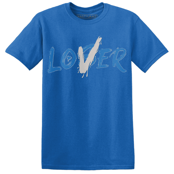 Industrial Blue 4s T Shirt Match Loser Lover Jezsport.com