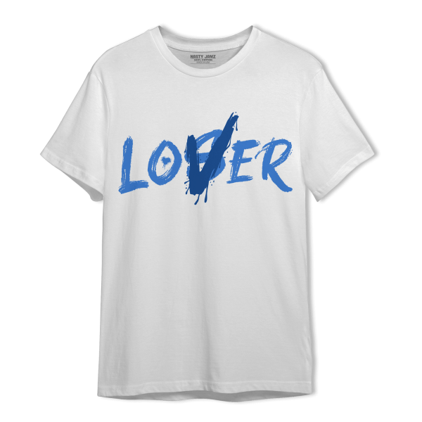 University Blue Toe 1s T Shirt Match Loser Lover Jezsport.com