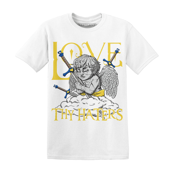 Low OG Canary TVSC 1s T Shirt Match Love Thy Haters Angel Jezsport.com