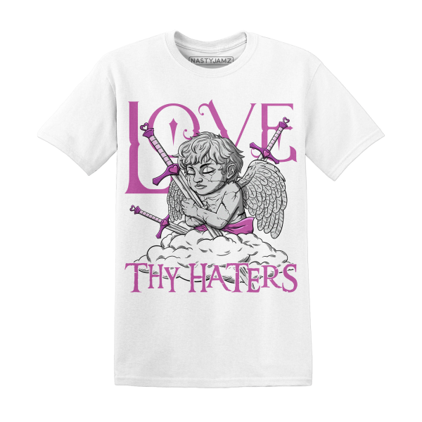 GS Hyper Violet 4s T Shirt Love Thy Haters Angel Jezsport.com