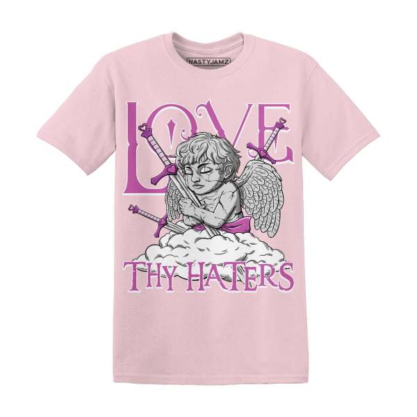 GS Hyper Violet 4s T Shirt Love Thy Haters Angel Jezsport.com