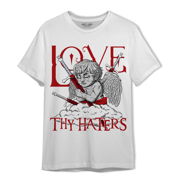 herry 11s T Shirt Match Love Thy Haters Angel Jezsport.com