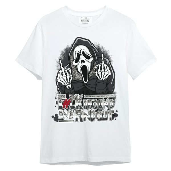 Black Cement 3s Shirt - F#CK And Find Out Graphic Unisex Shirt Matching Jordan Shirt Jezsport.com