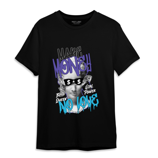 Aqua 6s T Shirt Match Make Money No Love Jezsport.com