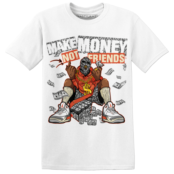 Georgia Peach 3s T Shirt Match Make Money Not Friends Jezsport.com