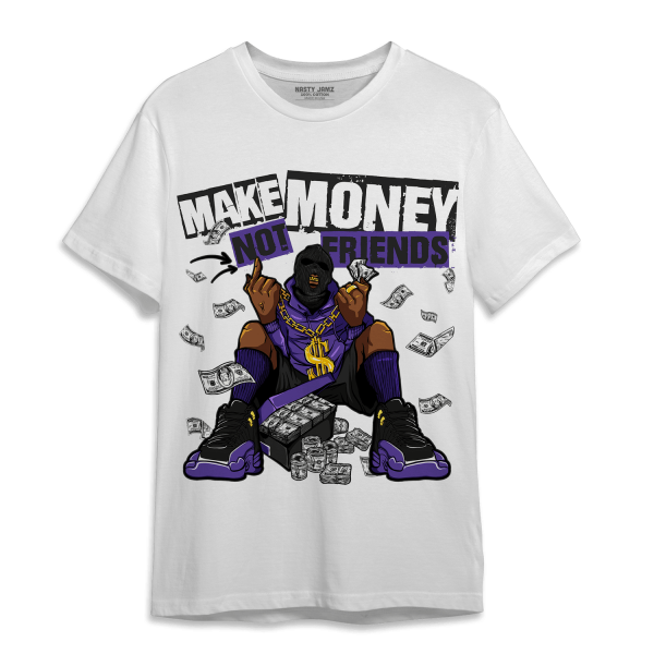 Field Purple 12s T Shirt Match Make Money Not Friends Jezsport.com