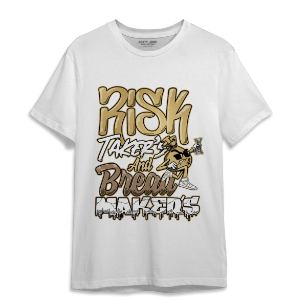 High OG Metallic Gold 1s T Shirt Match Making Our Bread Jezsport.com