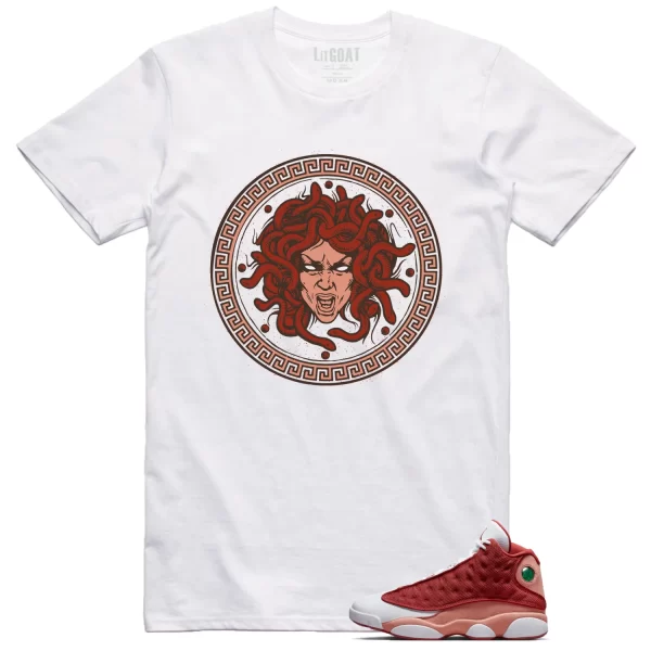 Medusa Shirt to Match Jordan 13 Dune Red Jezsport.com