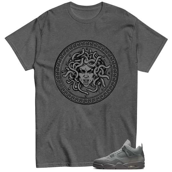 Medusa Shirt to Match Jordan 4 SE Wet Cement Jezsport.com