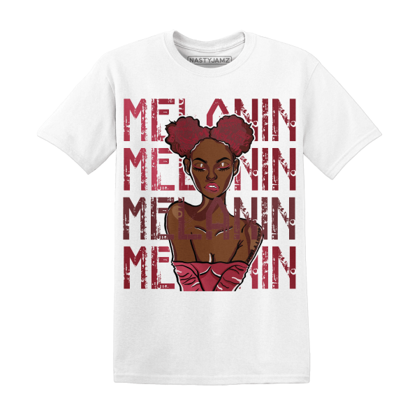 High 85 Metallic Burgundy 1s T Shirt Match Melanin Girl Jezsport.com