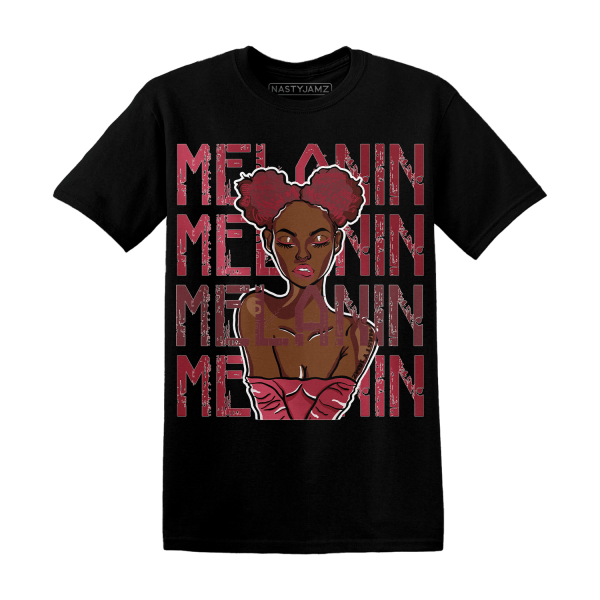 High 85 Metallic Burgundy 1s T Shirt Match Melanin Girl Jezsport.com