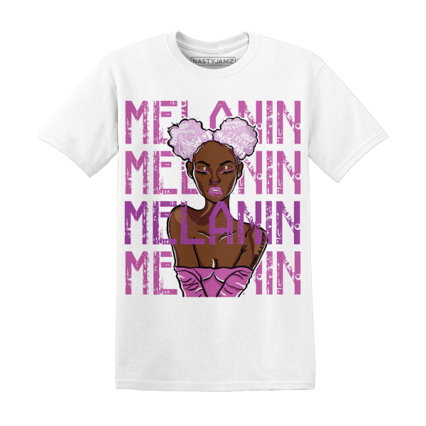 GS Hyper Violet 4s T Shirt Match Melanin Girl Jezsport.com