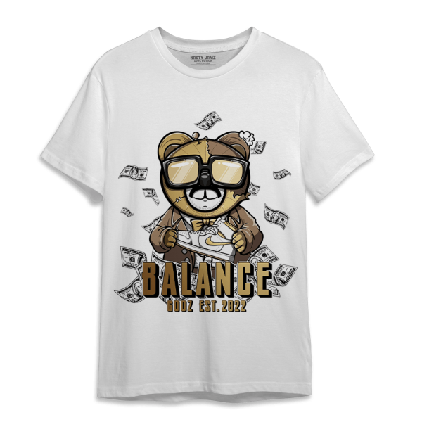 High OG Metallic Gold 1s T Shirt Match Men BER Jezsport.com