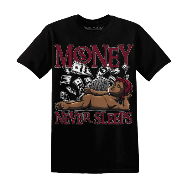 High White Team Red 1s T Shirt Match Money Never Sleeps Jezsport.com