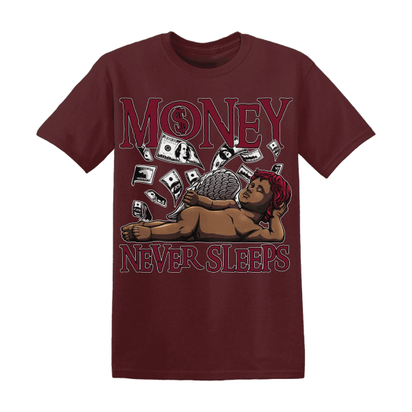 High White Team Red 1s T Shirt Match Money Never Sleeps Jezsport.com