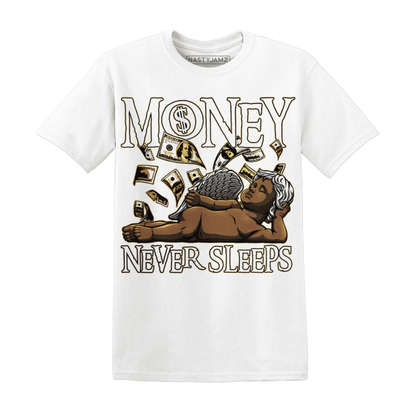 Sail 4s T Shirt Match Money Never Sleeps Jezsport.com