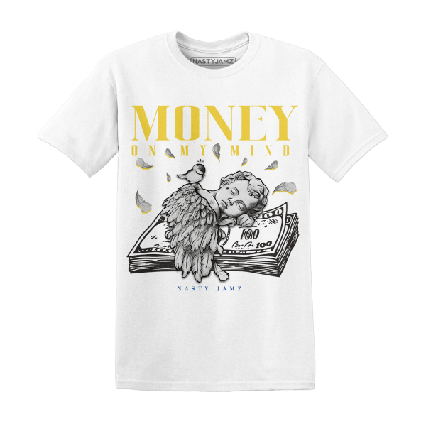 Low OG Canary TVSC 1s T Shirt Match Money On My Mind Angel Jezsport.com