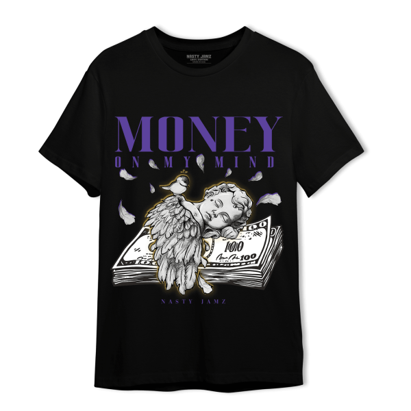 Field Purple 12s T Shirt Match Money On My Mind Angel Jezsport.com