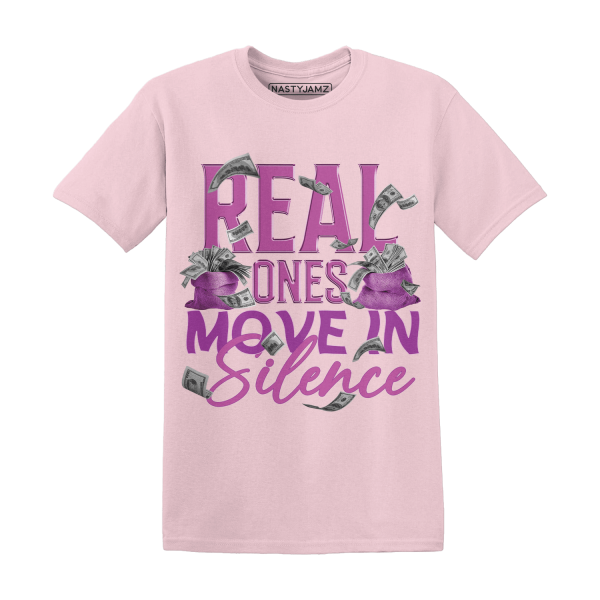 GS Hyper Violet 4s T Shirt Match Move In Silence Money Jezsport.com