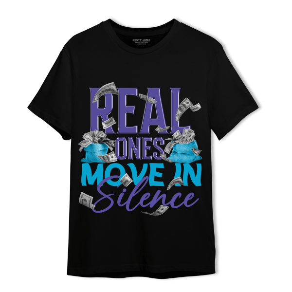 Aqua 6s T Shirt Match Move In Silence Money Jezsport.com