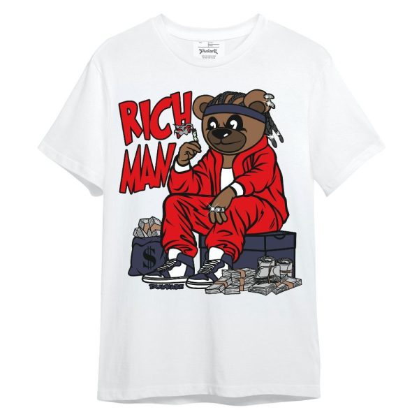 Low OG Howard Bison 1s Shirt - Rich Man Bear Unisex Shirt Matching Jordan Shirt Jezsport.com