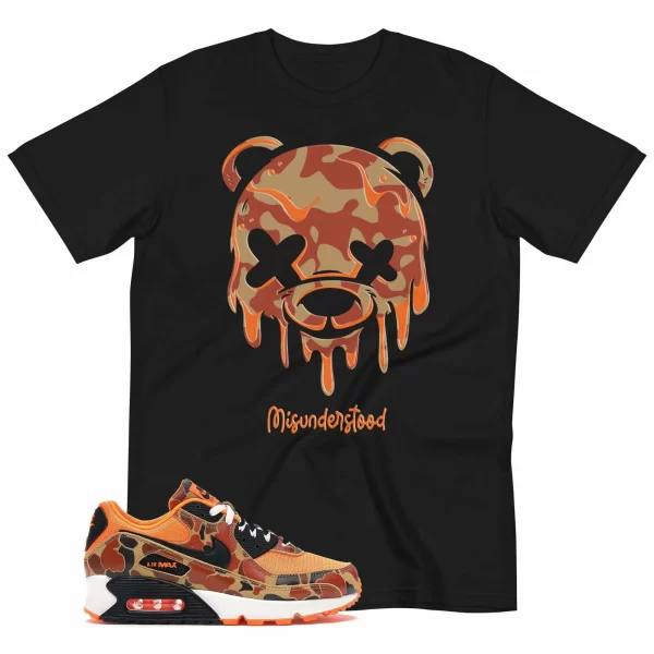 Air Max 90 Duck Camo Orange Matching Shirt Jezsport.com