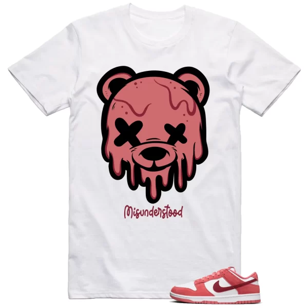 Dunk Low Valentine’s Day T-shirt Match Dripping Bear Jezsport.com