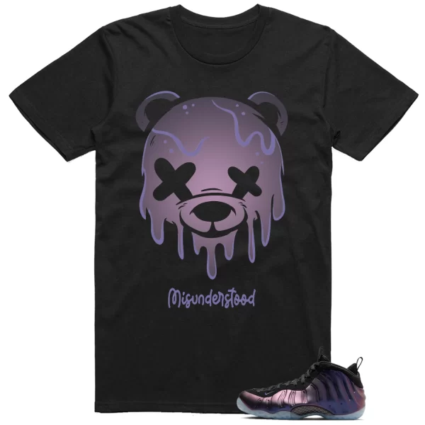 Foamposite One Eggplant 2024 Shirt Drippy Bear Graphic Jezsport.com