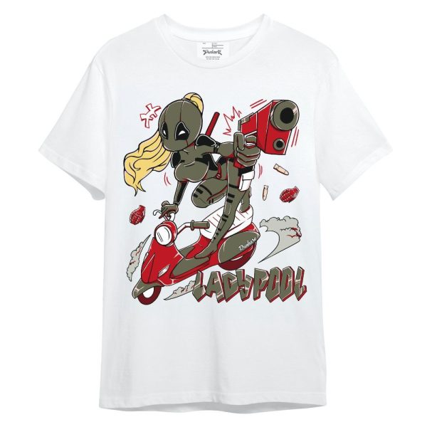 Low OG Medium Olive 1s Shirt - Lady Pool Cartoon Unisex Shirt Matching Jordan Shirt Jezsport.com