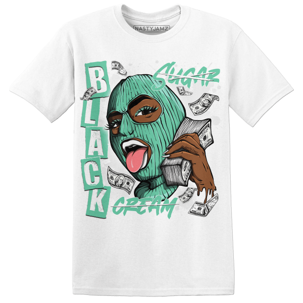 High OG Green Glow 1s T Shirt Match No Sugar No Cream Jezsport.com