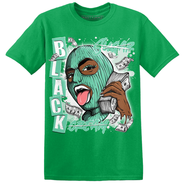 High OG Green Glow 1s T Shirt Match No Sugar No Cream Jezsport.com