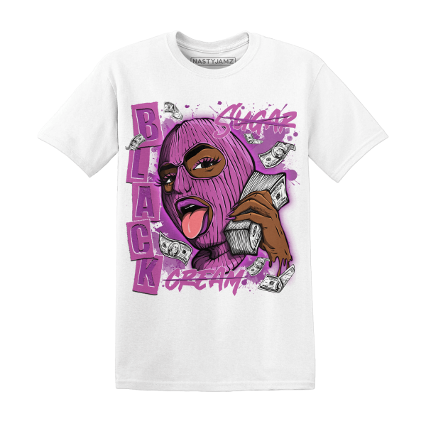 GS Hyper Violet 4s T Shirt Match No Sugar No Cream Jezsport.com