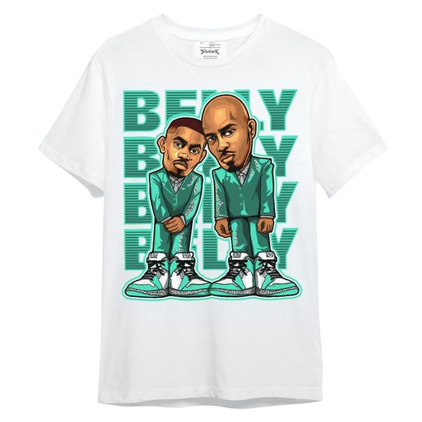 Black Green Glow 3s Shirt - Belly Sneakers Graphic Unisex Shirt Matching Jordan Shirt Jezsport.com