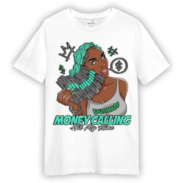 Black Green Glow 3s Shirt - Moneycall Unique Shirt Unisex Matching Jordan Shirt Jezsport.com